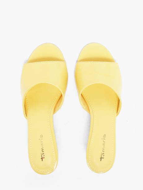 Slippers Met Hak Tamaris Geel women 46 ander zicht 3