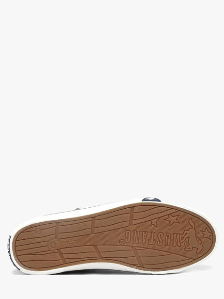 Sneakers Mustang Bleu men M0211004 vue secondaire 4