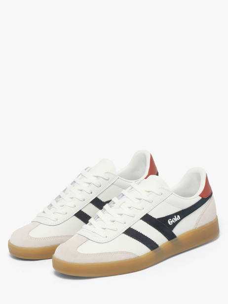 Sneakers Uit Leder Gola Wit men CMB744WU ander zicht 1