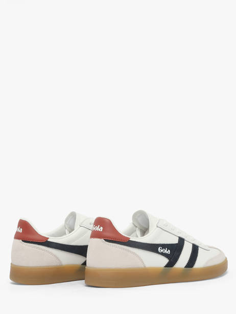 Sneakers Uit Leder Gola Wit men CMB744WU ander zicht 2