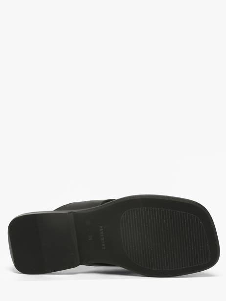 Sandales En Cuir Pavement Noir women 25277 vue secondaire 4