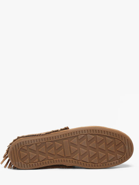 Mocassins Uit Leder Inuovo Bruin women 29015CTN ander zicht 4