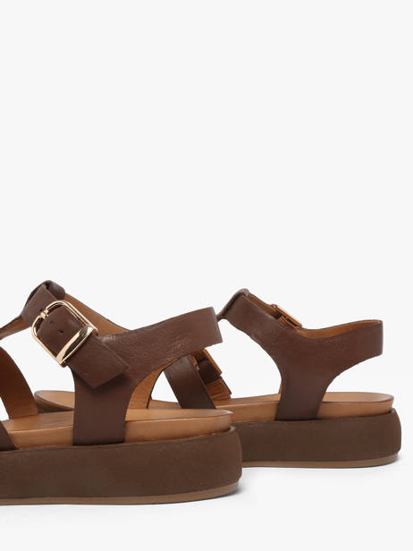 Sandales En Cuir Inuovo Marron women 96046PRN vue secondaire 2