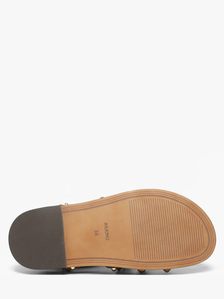 Sandales En Cuir Inuovo Marron women 51002CTN vue secondaire 4