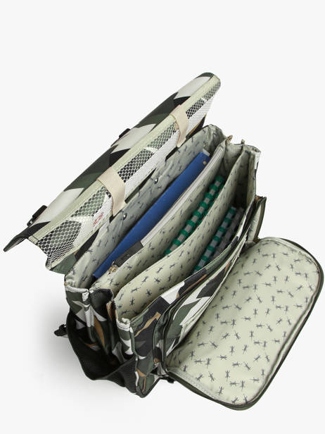 Cartable à Roulettes 3 Compartiments Futur Cameleon Multicolore futur CR41 vue secondaire 4