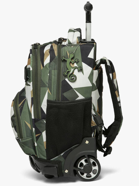 Rugzak Op Wieltjes 2 Compartimenten Cameleon Veelkleurig futur SR39 ander zicht 3