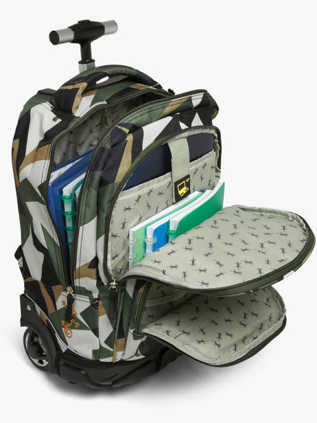Sac A Dos à Roulettes 2 Compartiments Cameleon Multicolore futur SR45 vue secondaire 4