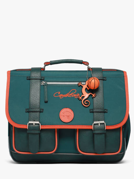 Boekentas 2 Compartimenten Vintage Urban Cameleon Blauw vintage urban CA38