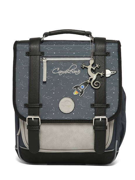 Rugzak Vintage Urban 2 Compartimenten Cameleon Grijs vintage urban SD39 ander zicht 5