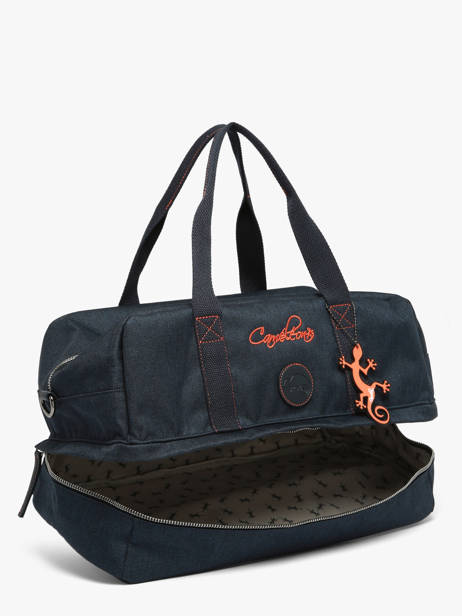 Sporttas Vintage Urban Cameleon Blauw vintage urban SH42 ander zicht 3