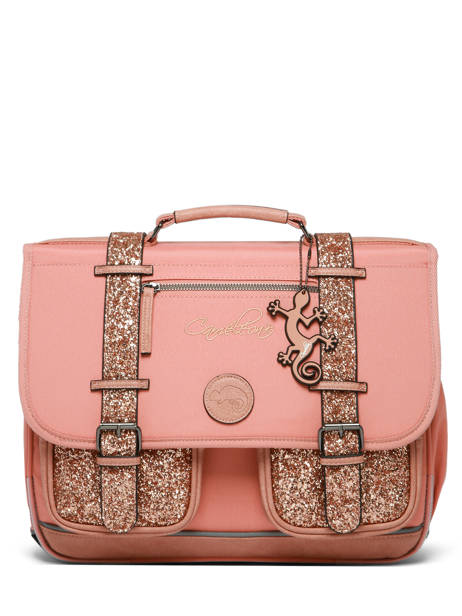 Cartable Enfant 2 Compartiments Cameleon Rose vintage fantasy CA38 vue secondaire 7