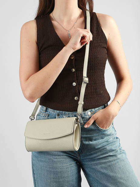 Clutch Met Riempje Madrid Leder Hexagona Beige madrid 536554 ander zicht 1