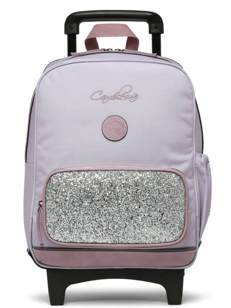 Rugzak Op Wieltjes 2 Compartimenten Cameleon Violet vintage fantasy SR40 ander zicht 6