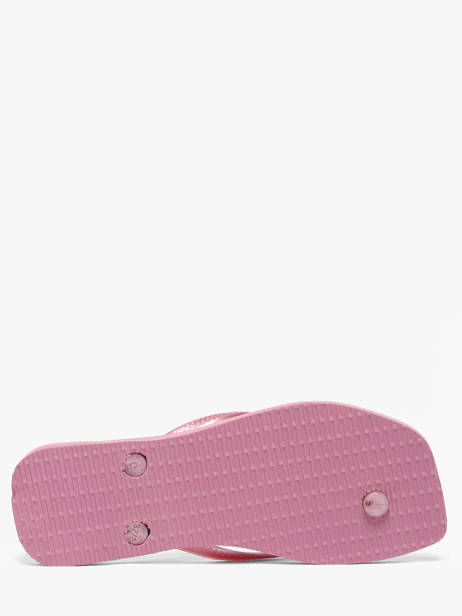 Teenslippers Sl Sq Lg Met Havaianas Roze accessoires 4148257F ander zicht 4