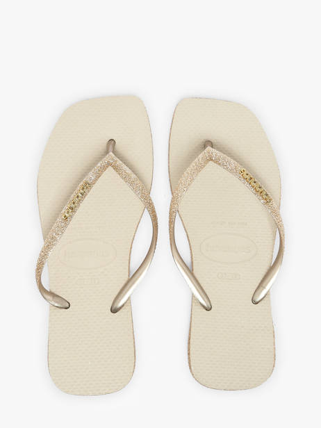 Teenslippers Havaianas Beige accessoires 4150248F