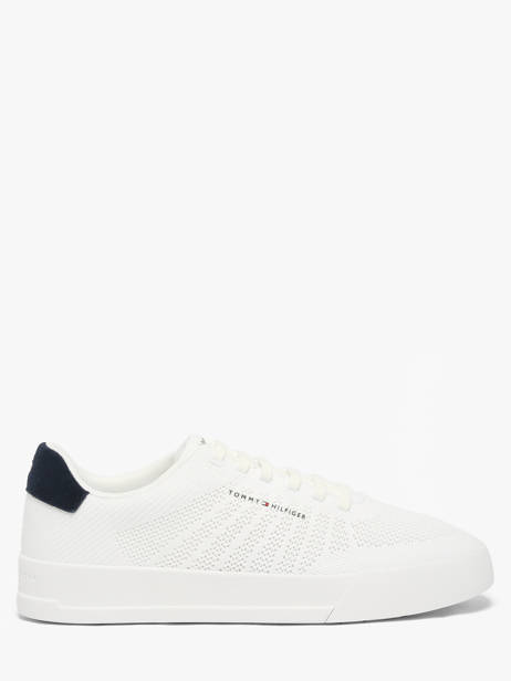 Sneakers Uit Leder Tommy hilfiger Wit men 5823YBS