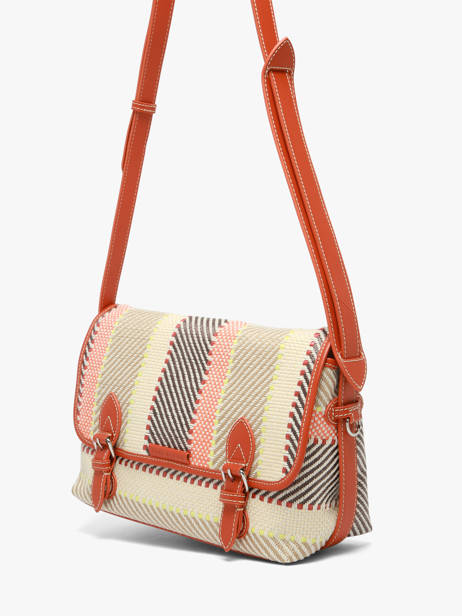 Cross Body Tas Raphia Paul marius Veelkleurig raphia LOULORAP ander zicht 1