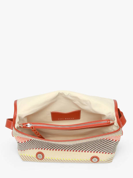 Cross Body Tas Raphia Paul marius Veelkleurig raphia LOULORAP ander zicht 2
