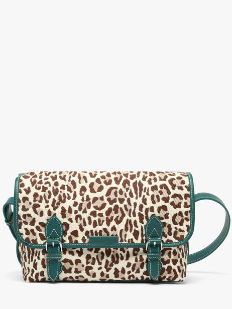Cross Body Tas Loulou Cuir Et Raphia Paul marius Veelkleurig raphia LOULORAP