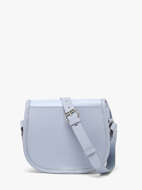 Cross Body Tas Lavande Leder Paul marius Blauw lavande BOHEMLAV ander zicht 4