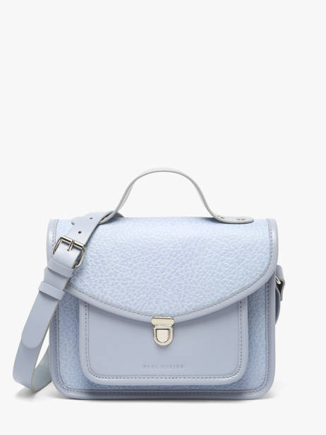 Cross Body Tas Lavande Leder Paul marius Blauw lavande GEORGLAV