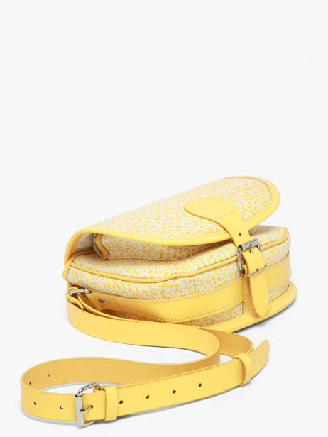 Cross Body Tas Citronade Leder Paul marius Geel citronade BOHEMCIT ander zicht 1