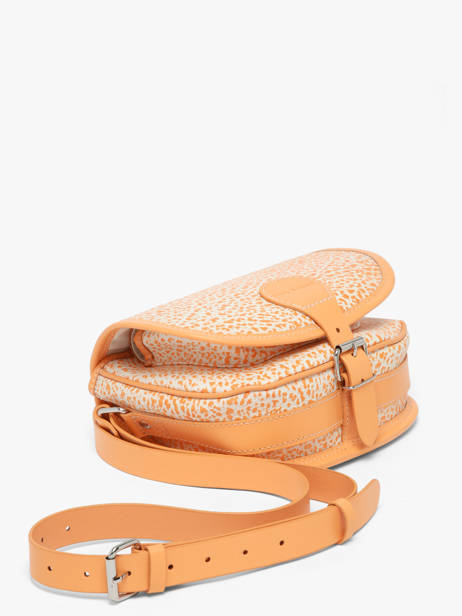 Cross Body Tas Orangeade Leder Paul marius Oranje orangeade BOHEMORA ander zicht 1