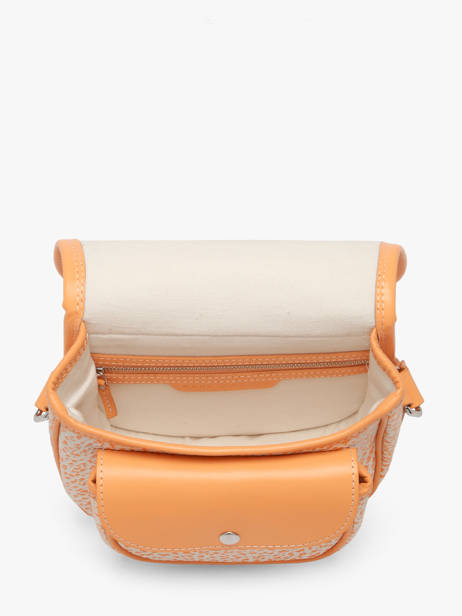 Cross Body Tas Orangeade Leder Paul marius Oranje orangeade BOHEMORA ander zicht 3