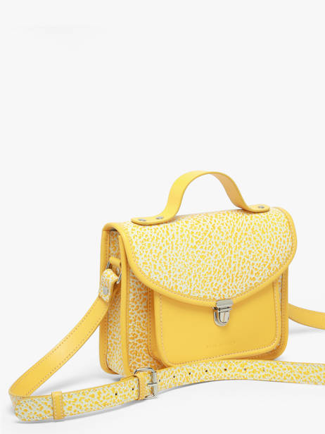 Cross Body Tas Citronade Leder Paul marius Geel citronade GEORGCIT ander zicht 1