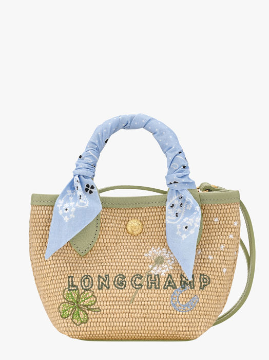 Longchamp Le panier pliage envol Sac porté main Vert