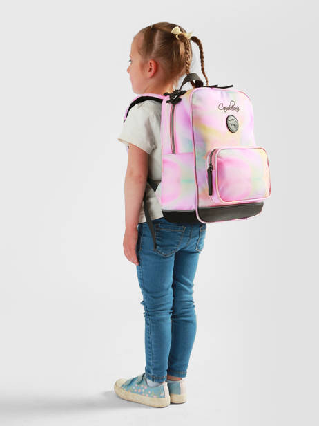 Sac à Dos 1 Compartiment Cameleon Rose vintage fantasy SD33 vue secondaire 1