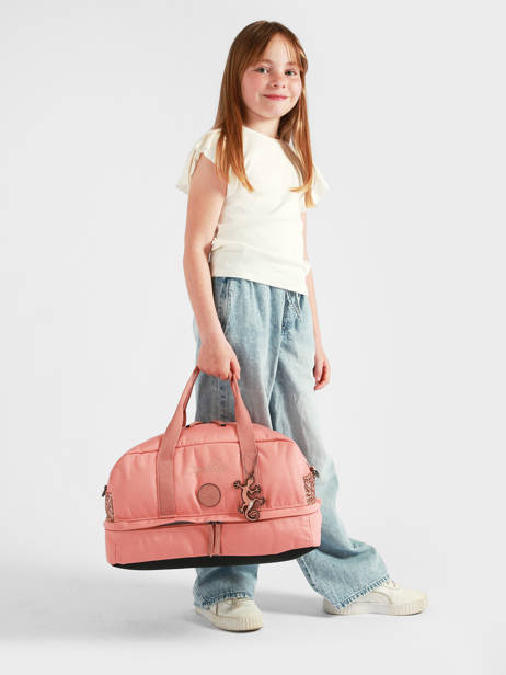 Sac De Sport Cameleon Rose vintage fantasy SH42 vue secondaire 1