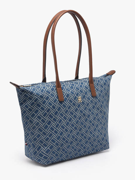 Schoudertas Popette Tommy hilfiger Blauw popette AW18613 ander zicht 1