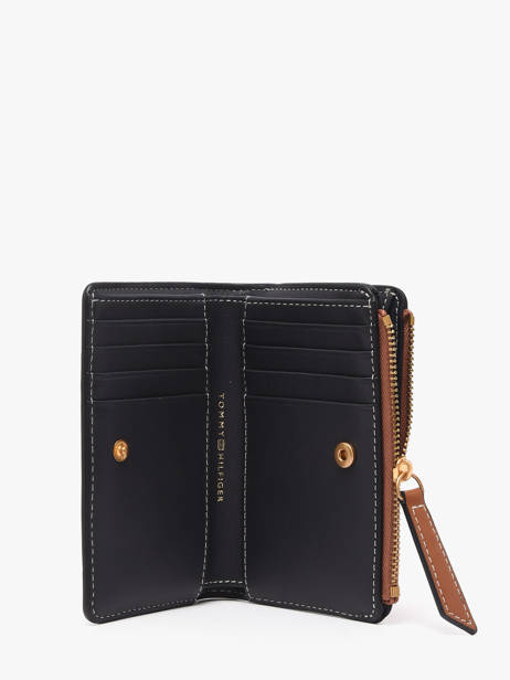 Portefeuille Cuir Tommy hilfiger Marron th script AW18490 vue secondaire 1