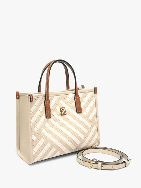 Handtas Th City Tommy hilfiger Beige th city AW18393 ander zicht 1