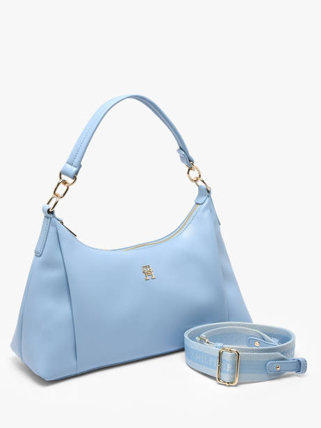Schoudertas Th Essential Tommy hilfiger Blauw th essential AW18373 ander zicht 2