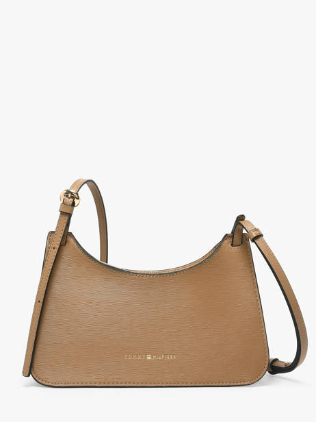 Cross Body Tas Th Modern Polyurethaan Tommy hilfiger Bruin th modern AW18619