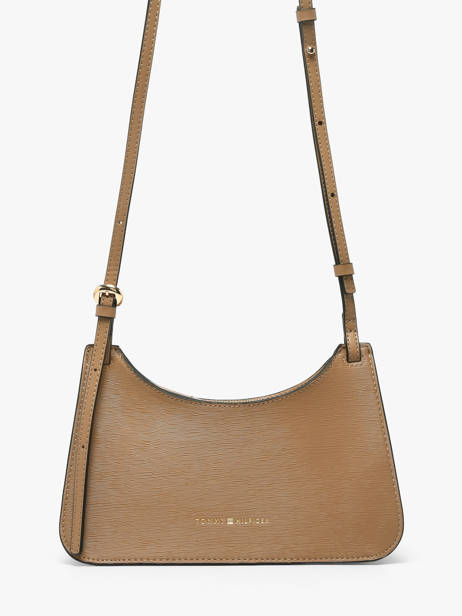 Cross Body Tas Th Modern Polyurethaan Tommy hilfiger Bruin th modern AW18619 ander zicht 2