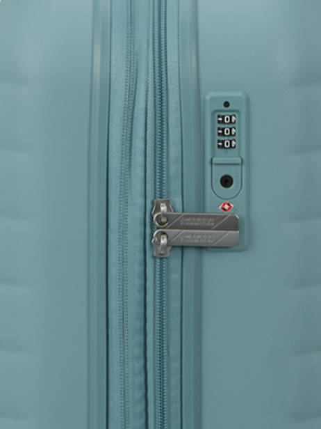 Uitbreidbare Handbagage American tourister Blauw neovibe 159930 ander zicht 1