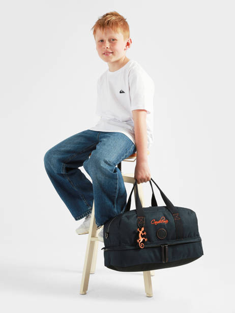 Sporttas Cameleon Oranje vintage urban SH42 ander zicht 2