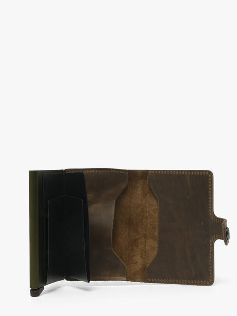 Porte-cartes Vintage Cuir Secrid Marron vintage MV vue secondaire 1