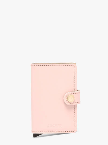 Kaarthouder Original Leder Secrid Roze original MO