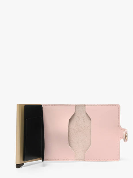 Kaarthouder Original Leder Secrid Roze original MO ander zicht 1