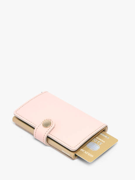 Kaarthouder Original Leder Secrid Roze original MO ander zicht 2