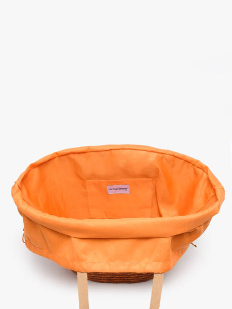 Schoudertas Milos Stro Les tropeziennes Oranje milos TZ01 ander zicht 2