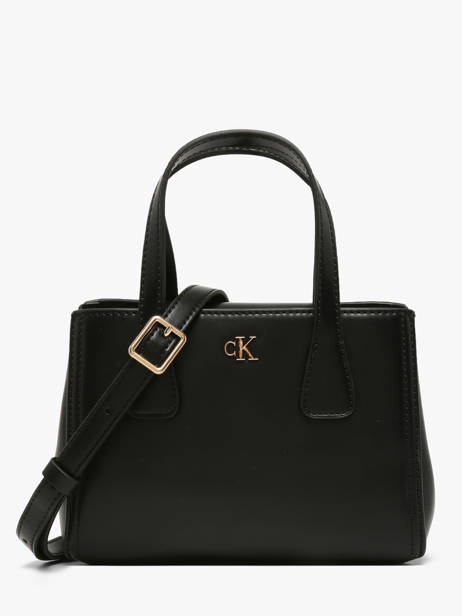 Handtas Ck Mini Calvin klein jeans Zwart ck mini 4F3520G