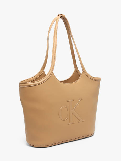 Schoudertas Bold Calvin klein jeans Beige bold 4F3562G ander zicht 1