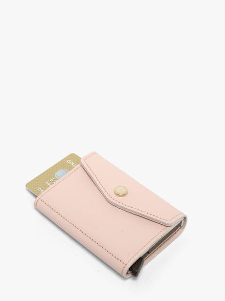 Porte-cartes Original Envelope Cuir Secrid Rose original EOR vue secondaire 2