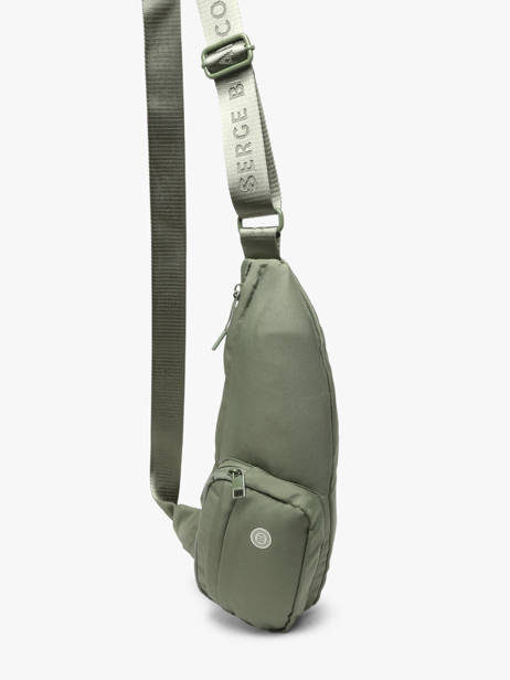 Cross Body Tas Serge blanco Groen pop POP11006 ander zicht 2