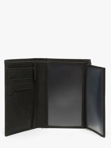 Portefeuille Leder Serge blanco Zwart brooklyn BRO21021 ander zicht 2